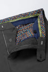Meyer - Pantalon de coton hiver mini pied-de-poule Bonn 5603 - LE CAPITAINE D'A BORD