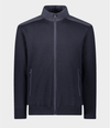 Paul & Shark - Cardigan zip de laine avec appliqués de nylon Typhoon - LE CAPITAINE D'A BORD
