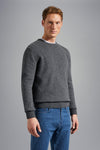 Paul & Shark - Chandail col rond de laine Shetland Eco-Wool - LE CAPITAINE D'A BORD