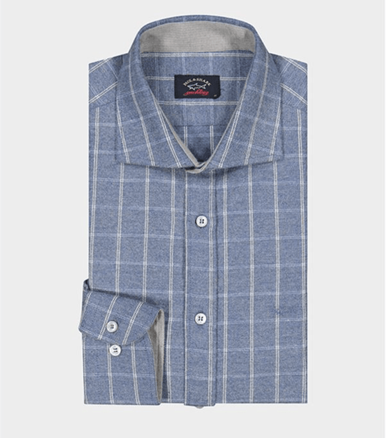Paul & Shark - Chemise de flanelle carreaux - J Fit - LE CAPITAINE D'A BORD