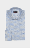 Paul & Shark - Chemise manches longues à motifs de coton - J Fit - LE CAPITAINE D'A BORD