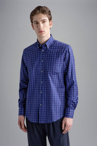 Paul & Shark - Chemise manches longues de coton Silver Collection - LE CAPITAINE D'A BORD