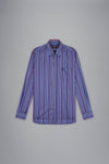 Paul & Shark - Chemise manches longues rayée de coton Silver Collection - LE CAPITAINE D'A BORD