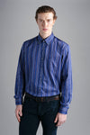 Paul & Shark - Chemise manches longues rayée de coton Silver Collection - LE CAPITAINE D'A BORD