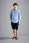 Paul & Shark - Chemise manches longues rayée Silver Collection - LE CAPITAINE D'A BORD