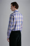Paul & Shark - Chemise manches longues twill de coton à carreaux - LE CAPITAINE D'A BORD