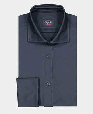 Paul & Shark - Chemise manches longues unie Performance - J Fit - LE CAPITAINE D'A BORD