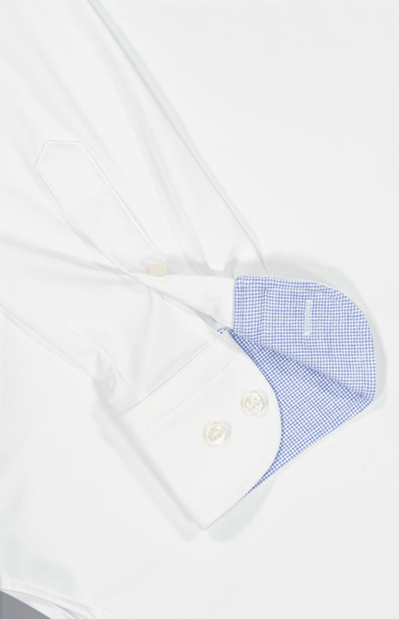 Paul & Shark - Chemise manches longues unie Travel - LE CAPITAINE D'A BORD