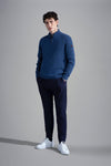 Paul & Shark - Col zip de laine Shetland Eco-Wool - LE CAPITAINE D'A BORD