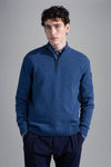 Paul & Shark - Col zip de laine Shetland Eco-Wool - LE CAPITAINE D'A BORD