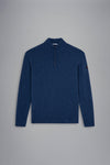 Paul & Shark - Col zip de laine Shetland Eco-Wool - LE CAPITAINE D'A BORD