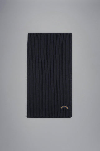 Paul & Shark - Écharpe de tricot laine avec écusson - LE CAPITAINE D'A BORD