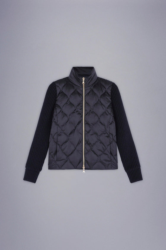 Paul & Shark Ladies - Blouson de duvet avec manches en laine pour femme - LE CAPITAINE D'A BORD