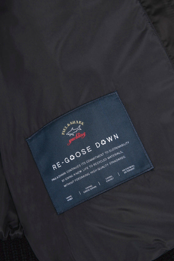 Paul & Shark Ladies - Blouson de duvet avec manches en laine pour femme - LE CAPITAINE D'A BORD