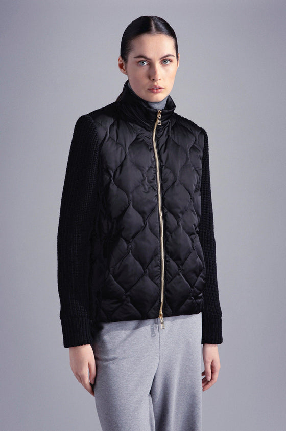Paul & Shark Ladies - Blouson de duvet avec manches en laine pour femme - LE CAPITAINE D'A BORD