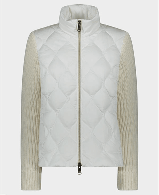 Paul & Shark Ladies - Blouson de duvet avec manches en laine pour femme - LE CAPITAINE D'A BORD