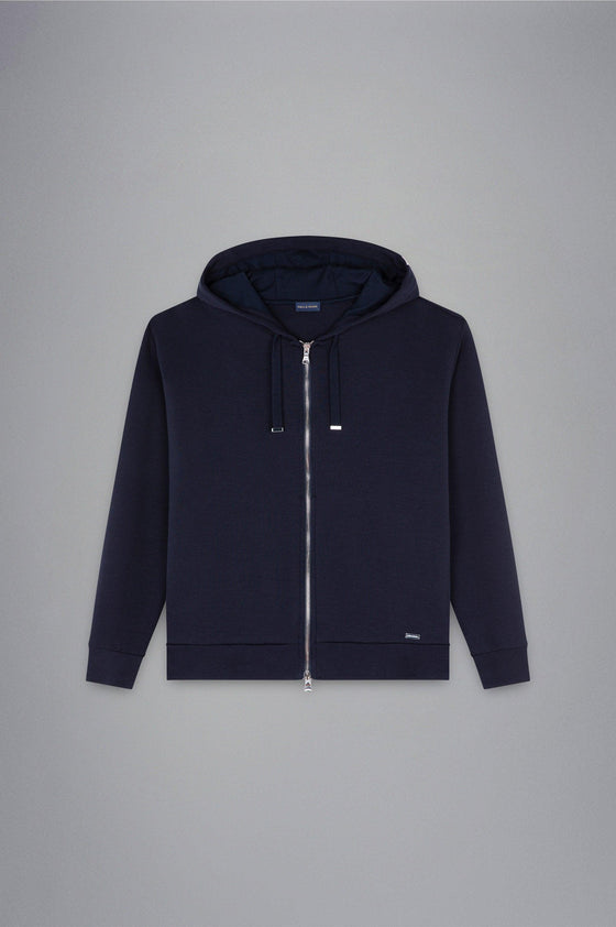 Paul & Shark Ladies - Cardigan à capuchon de coton extensible pour femme - LE CAPITAINE D'A BORD