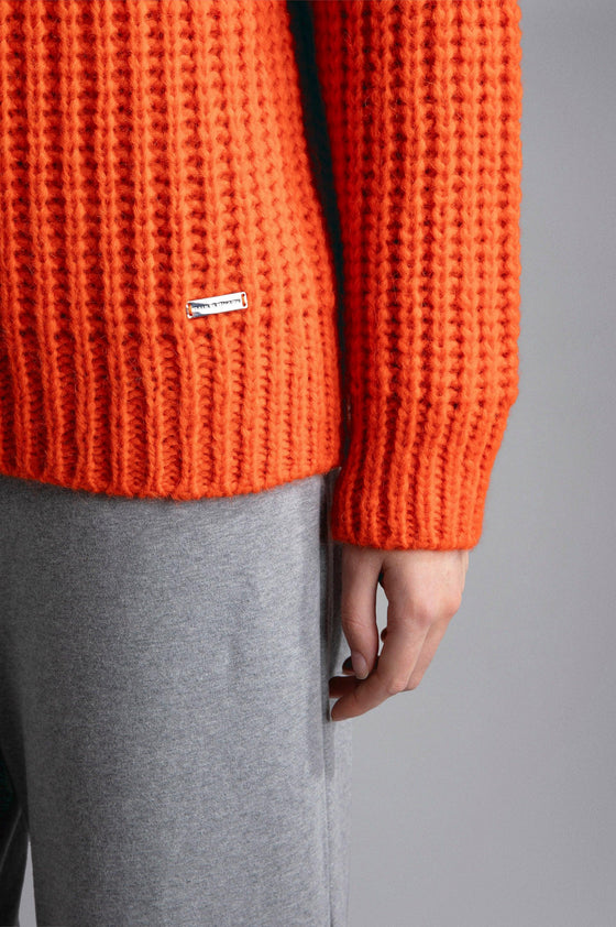 Paul & Shark Ladies - Chandail col rond d'alpaga et laine pour femme - LE CAPITAINE D'A BORD