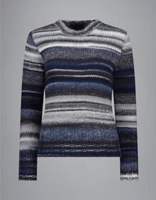  Paul & Shark Ladies - Chandail col rond de tricot de laine - LE CAPITAINE D'A BORD