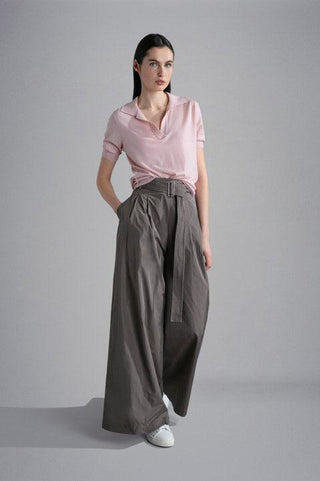 Paul & Shark Ladies - Col polo manches courtes de laine extra fine pour femme - LE CAPITAINE D'A BORD