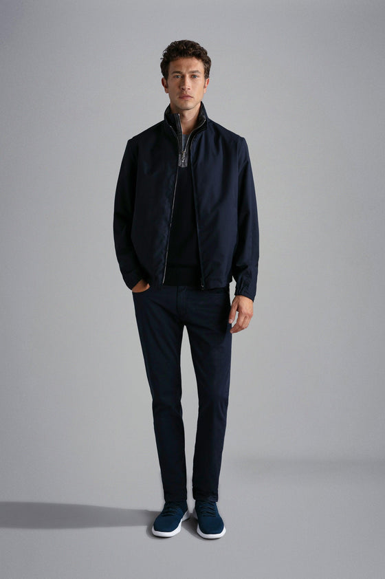 Paul & Shark - Manteau court Loro Piana Green Storm System™ - LE CAPITAINE D'A BORD
