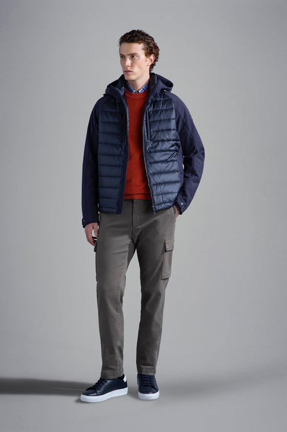 Paul & Shark - Manteau court matelassé softshell RE-SHARK SHELL - LE CAPITAINE D'A BORD