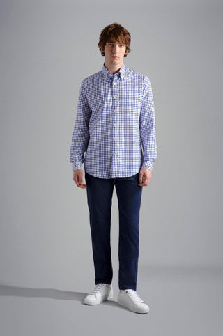 Paul & Shark - Pantalon chino de soie et coton - LE CAPITAINE D'A BORD