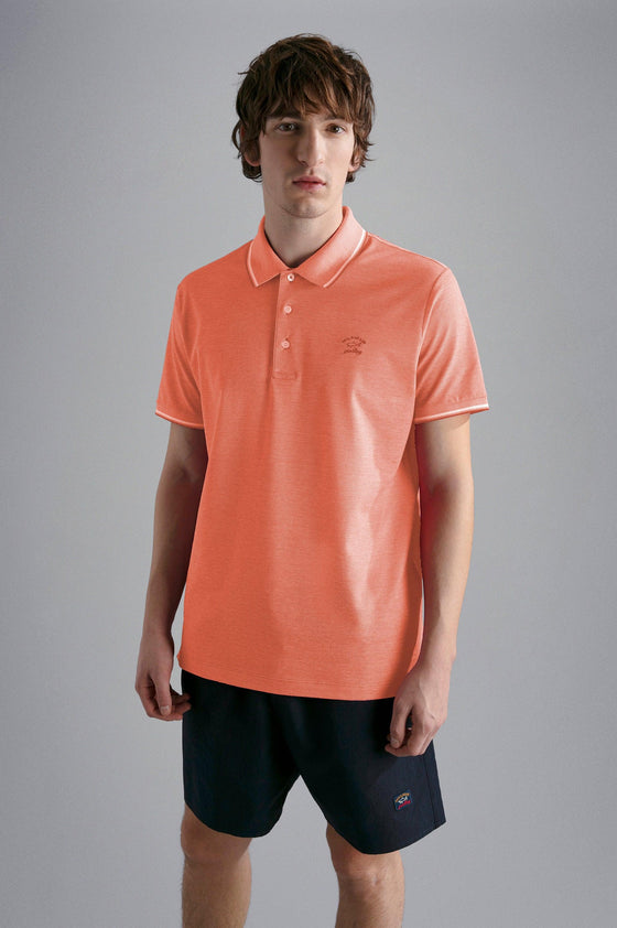 Paul & Shark - Polo manches courtes coton oxford - LE CAPITAINE D'A BORD