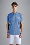 Paul & Shark - Polo uni manches courtes coton piqué avec bordures contrastées - LE CAPITAINE D'A BORD