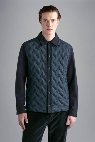 Paul & Shark - Shacket City Matelassé Re-Goose Down - LE CAPITAINE D'A BORD