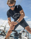 Paul & Shark - T-shirt Logo Paul & Shark Réfléchissant (plusieurs couleurs disponibles) - LE CAPITAINE D'A BORD