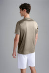 Paul & Shark - T-shirt manches courtes de coton avec badge requin - LE CAPITAINE D'A BORD