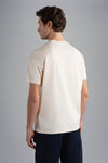 Paul & Shark - T-shirt manches courtes de coton logo doré - LE CAPITAINE D'A BORD