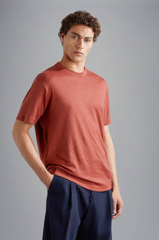 Paul & Shark - T-shirt manches courtes X Soft coton/lyocell - LE CAPITAINE D'A BORD