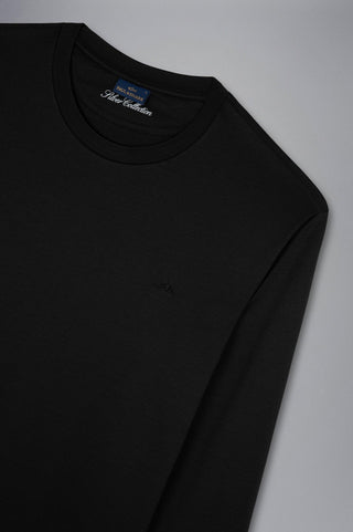 Paul & Shark - T-shirt manches longues de coton Silver Collection - LE CAPITAINE D'A BORD