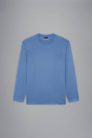 Paul & Shark - T-shirt manches longues de coton Silver Collection - LE CAPITAINE D'A BORD