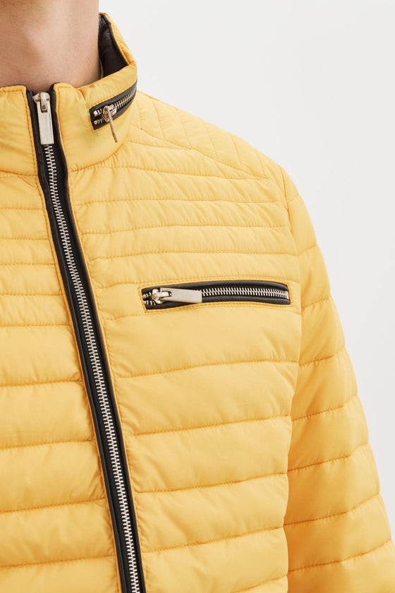 Regency - Jogger Puffer - Manteau matelassé avec cuir - LE CAPITAINE D'A BORD