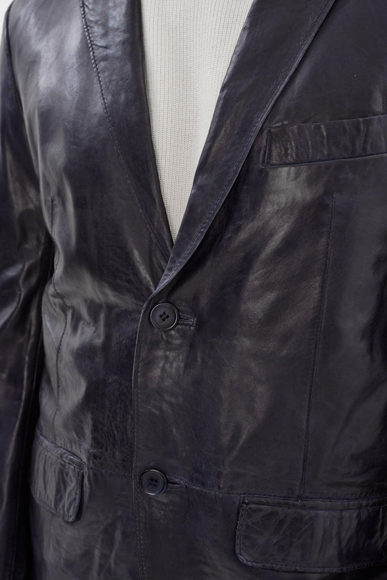 Regency - JOSHUA-N - Leather Blazer - LE CAPITAINE D'A BORD