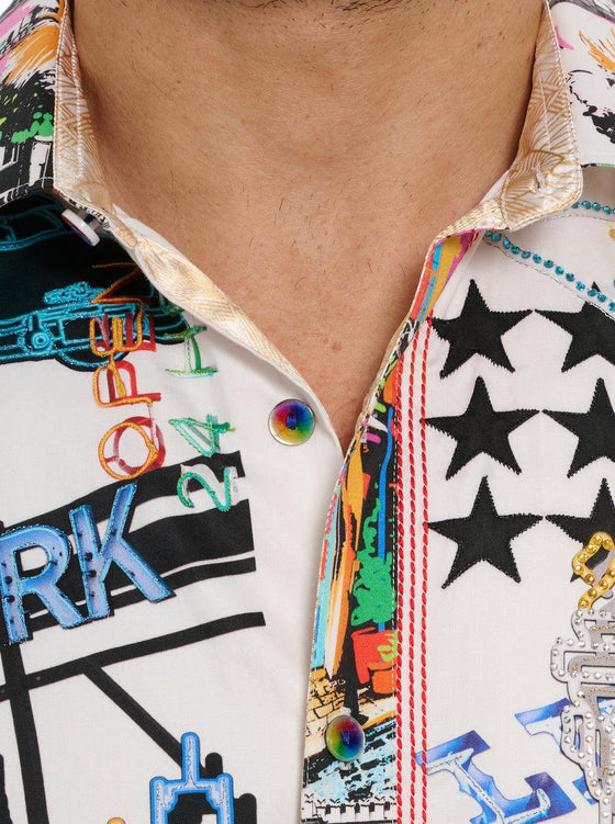 Robert Graham - Chemise SOSHARP NYC Édition Limitée - LE CAPITAINE D'A BORD