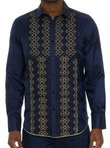  Robert Graham - Chemise The Golden Crest Édition Limitée - LE CAPITAINE D'A BORD