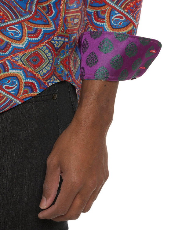 Robert Graham - Chemise The Mosaic Édition Limitée - LE CAPITAINE D'A BORD
