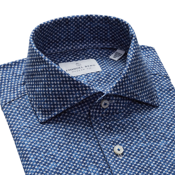 Emanuel Berg - Chemise manches courtes de coton Premium Jersey