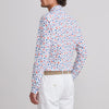 Emanuel Berg - Chemise manches longues coton seersucker imprimée