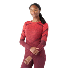  Smartwool - Women's Intraknit Thermal Merino Base Layer Pattern Crew - LE CAPITAINE D'A BORD