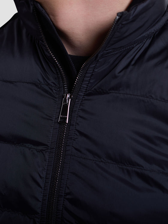 Bugatchi - Cardigan zip matelassé Soft Touch