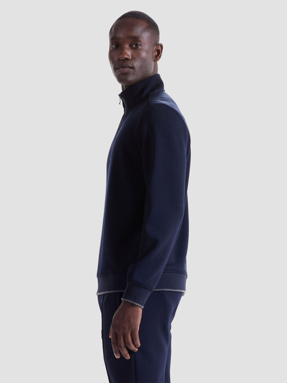 Bugatchi - Chandail col zip Soft Touch