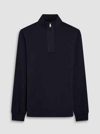 Bugatchi - Chandail col zip Soft Touch
