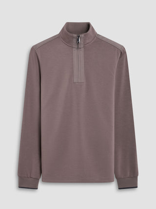 Bugatchi - Chandail col zip Soft Touch