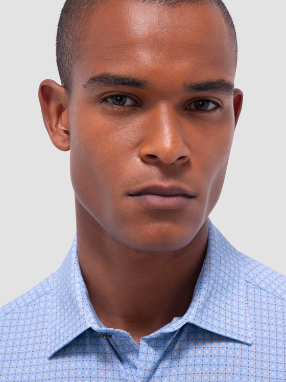 Bugatchi - Miles - Chemise motif pois manches courtes OOOHCOTTON©