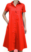 VLT's by Valentina's - 315 - Robe tunique unie de coton - LE CAPITAINE D'A BORD